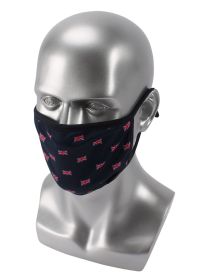 Navy Union Jack Pattern Face Covering