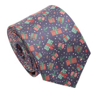 Navy Christmas Presents Tie