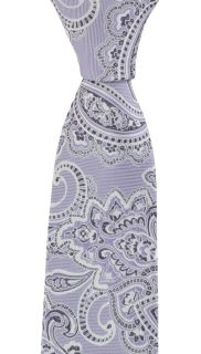 Lilac Spring Paisley Silk Tie