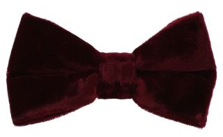 Red Velvet Ready Tied Bow Tie