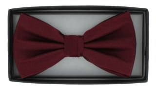 Wine Ready Tied Silk Bow Tie