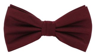 Wine Ready Tied Silk Bow Tie