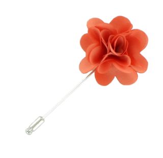 Peach Flower Lapel Pin