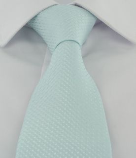 Mint Semi Plain Tie & Pocket Square Set