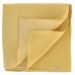 Gold Plain Silk Pocket Square